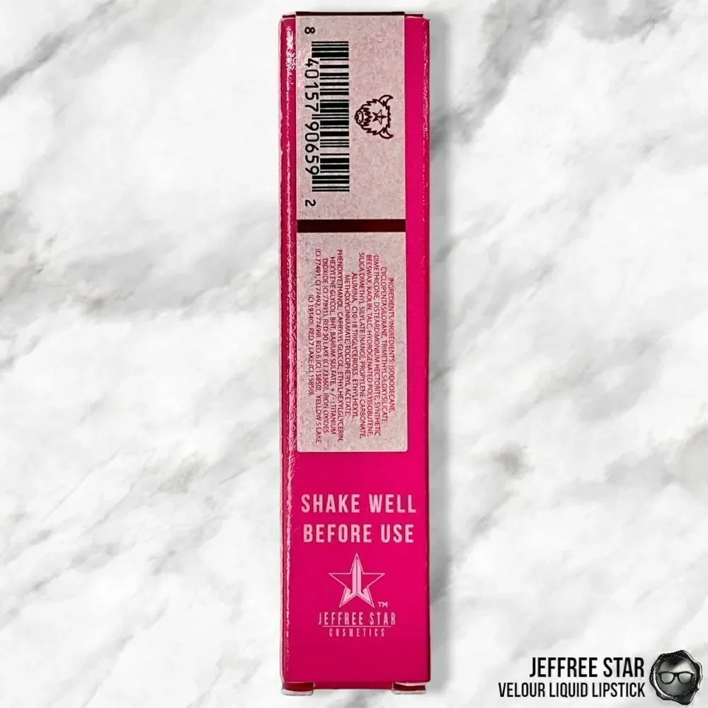 JEFFREE STAR VELOUR LIQUID LIPSTICK IN MYSTERY COLOR YAK FULL PIGMENT LIP COLOR